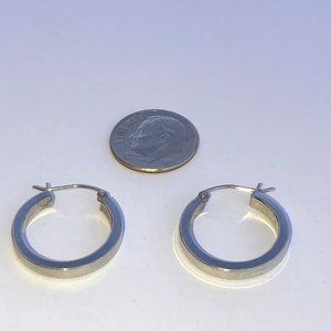 Sterling Silver Hoop Earrings